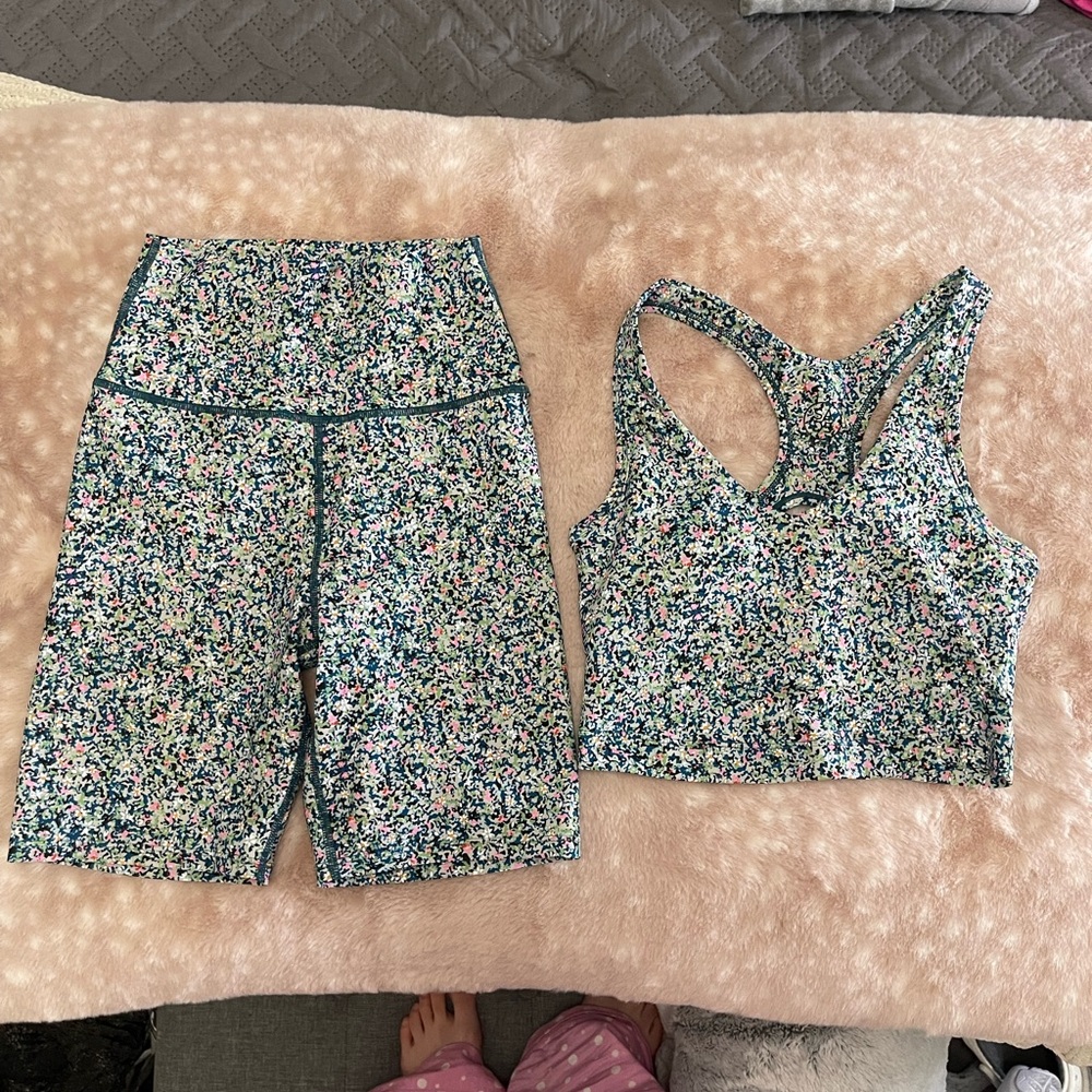 Floral Activewear Set